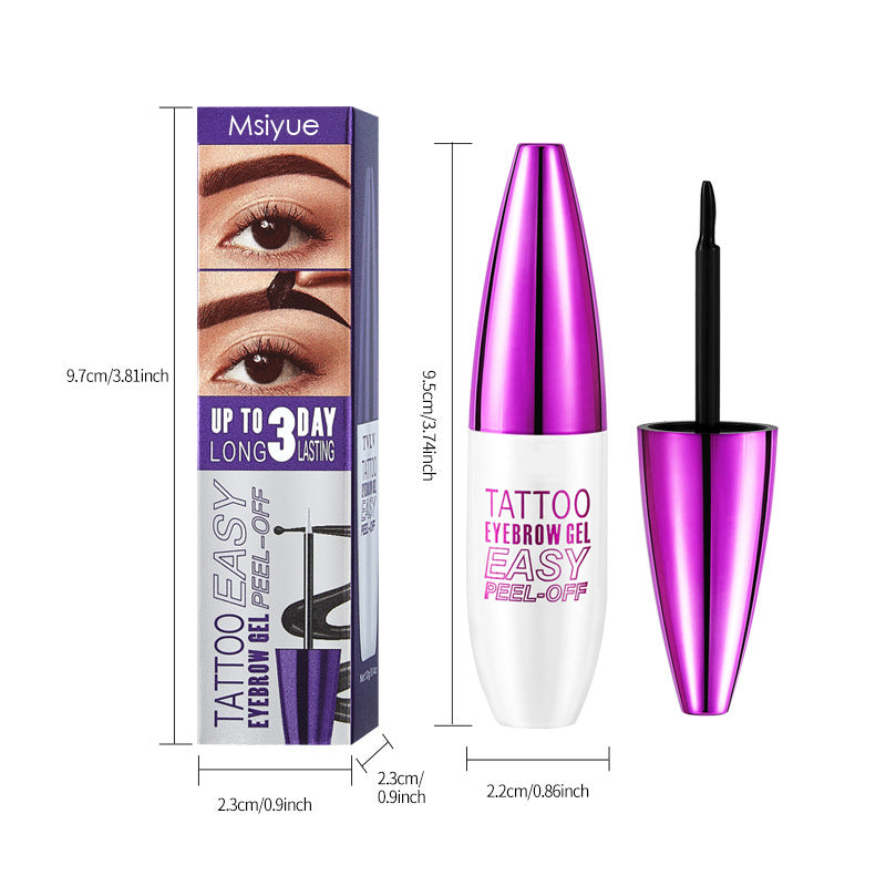 Waterproof and sweat-proof eyebrow tint