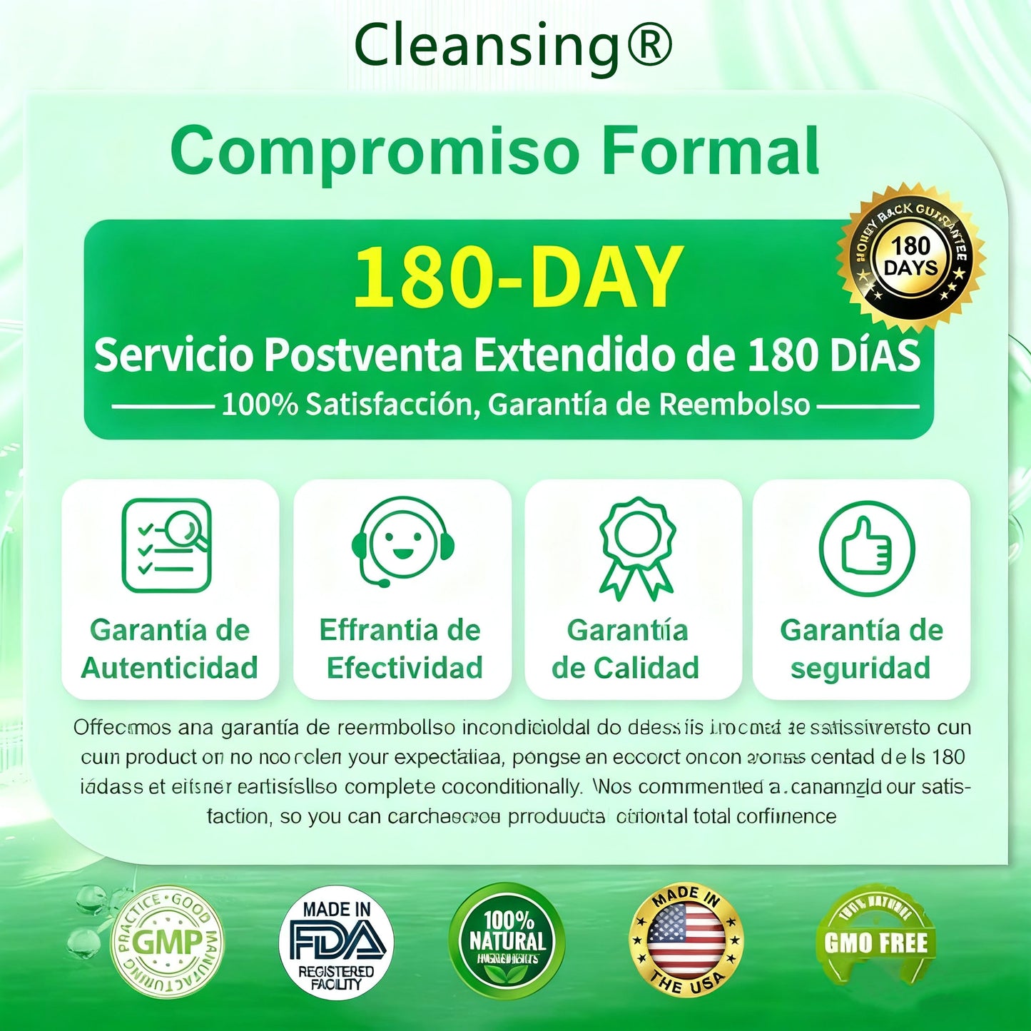 | 🎄Último día – 80% de descuento | 🇺🇲🏥 Cleansing® Líquido de salud seis en uno 💧 Diario ✅ Peso ⚖️, Corazón ❤️, Metabolismo 🔄, Sueño 💤, Digestión 🌿, Articulaciones 🤸 y Vitalidad 🌟 – ¡Resultados notables en 7 días! ✅