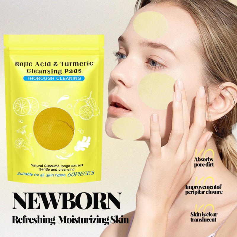 Exfoliating and brightening facial cleansing mask