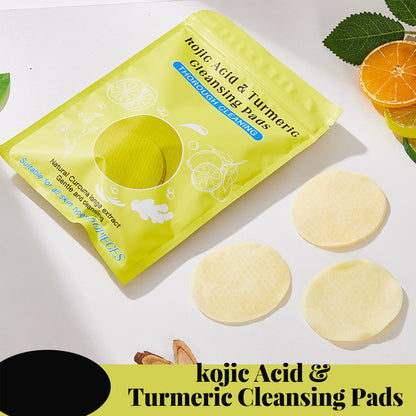 Exfoliating and brightening facial cleansing mask