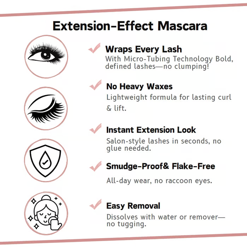 🎁LAST DAY BUY 1 GET 1 FREE🔥2025 Mascara black & brown duo for lash makeup