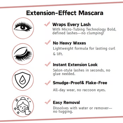 🎁LAST DAY BUY 1 GET 1 FREE🔥2025 Mascara black & brown duo for lash makeup