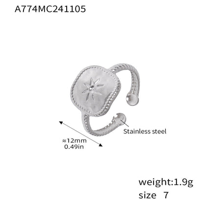 Fashion textured ring