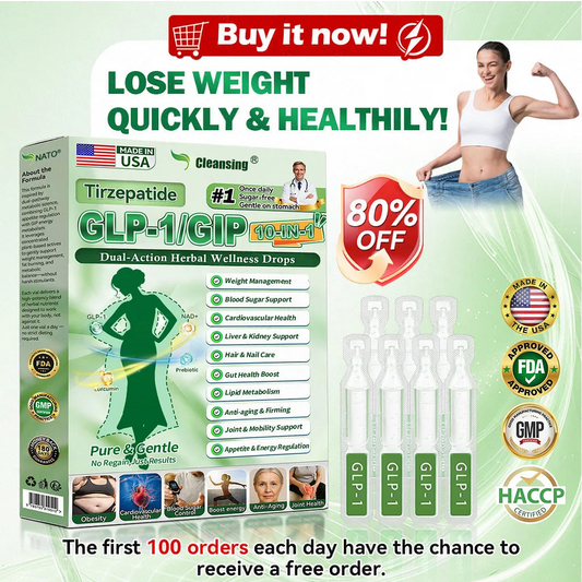 Cleansing® 𝐓𝐢𝐫𝐳𝐞𝐩𝐚𝐭𝐢𝐝𝐞 𝐆𝐋𝐏-𝟏/𝐆𝐈𝐏 𝐃𝐮𝐚𝐥-𝐀𝐜𝐭𝐢𝐨𝐧 𝐇𝐞𝐫𝐛𝐚𝐥 𝐖𝐞𝐥𝐥𝐧𝐞𝐬𝐬 𝐃𝐫𝐨𝐩𝐬✅𝐅𝐨𝐫 𝐨𝐛𝐞𝐬𝐢𝐭𝐲, 🅛🅞🅞🅢🅔 🅢🅚🅘🅝,𝐝𝐢𝐚𝐛𝐞𝐭𝐞𝐬, 𝐬𝐥𝐞𝐞𝐩 𝐚𝐩𝐧𝐞𝐚, 𝐣𝐨𝐢𝐧𝐭 𝐢𝐬𝐬𝐮𝐞𝐬, 𝐚𝐧𝐝 𝐦𝐨𝐫𝐞