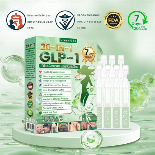 Cleansing® GLP-1 20-in-1 Weight Loss Supplement (Visible Results in 7 Days) helps improve obesity, cardiovascular health, diabetes, gut health, joint problems, firmer skin, and increased energy.