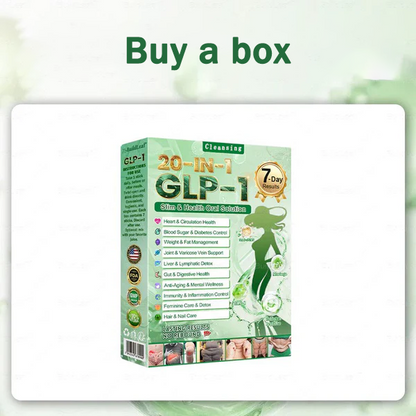Cleansing® GLP-1 20-in-1 Weight Loss Supplement (Visible Results in 7 Days) helps improve obesity, cardiovascular health, diabetes, gut health, joint problems, firmer skin, and increased energy.