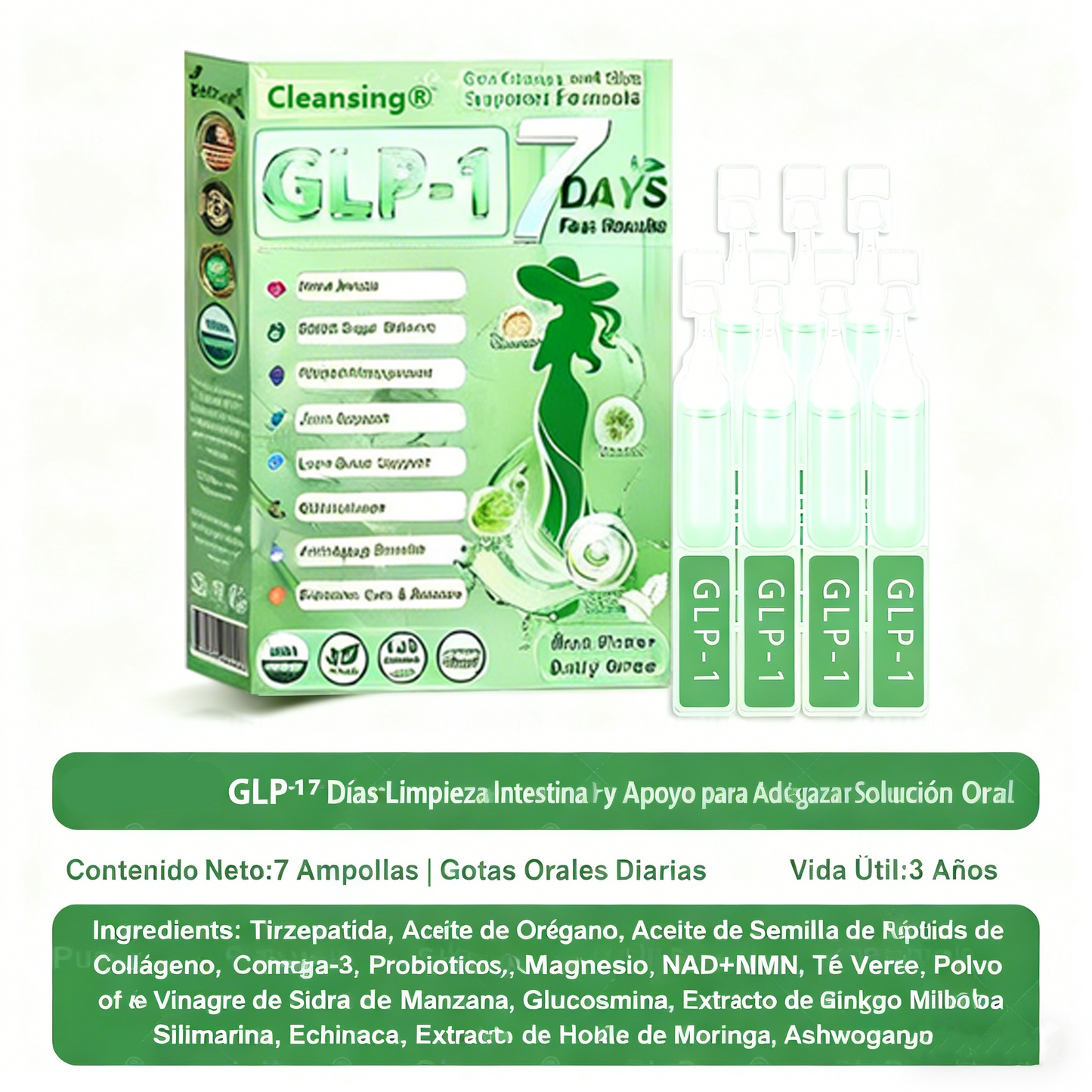 Cleansing® 𝑮𝑳𝑷-1 𝑮𝒖𝒕 𝑪𝒍𝒆𝒂𝒏𝒔𝒆 𝒂𝒏𝒅 𝑺𝒍𝒊𝒎 𝑺𝒖𝒑𝒑𝒐𝒓𝒕 𝑭𝒐𝒓𝒎𝒖𝒍𝒂 (𝐎𝐧𝐜𝐞 𝐚 𝐝𝐚𝐲, 𝐫𝐞𝐬𝐮𝐥𝐭𝐬 𝐢𝐧 𝟕 𝐝𝐚𝐲𝐬) 𝑾𝒊𝒕𝒉 10 𝑩𝒊𝒍𝒍𝒊𝒐𝒏 𝑪𝑭𝑼 𝑨𝒄𝒕𝒊𝒗𝒆 𝑷𝒓𝒐𝒃𝒊𝒐𝒕𝒊𝒄𝒔, 𝑺𝒖𝒑𝒑𝒐𝒓𝒕𝒔 𝒘𝒆𝒊𝒈𝒉𝒕 𝒎𝒂𝒏𝒂𝒈𝒆𝒎𝒆𝒏𝒕, 𝒉𝒆𝒂𝒓𝒕 𝒉𝒆𝒂𝒍𝒕𝒉, 𝒅𝒊𝒂𝒃𝒆𝒕𝒆𝒔, 𝒈𝒖𝒕 & 𝒘𝒐𝒎𝒆𝒏'𝒔 𝒉𝒆𝒂𝒍𝒕𝒉, 𝒇𝒊𝒓𝒎𝒊𝒏𝒈 𝒔𝒌𝒊𝒏,𝒘𝒉𝒊𝒍𝒆 𝒔𝒆𝒂𝒔𝒐𝒏𝒂𝒍 𝒊𝒎𝒎𝒖𝒏𝒆 𝒔𝒖𝒑𝒑𝒐𝒓𝒕