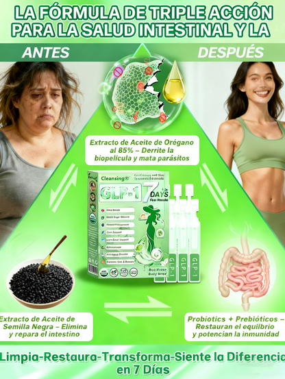 Cleansing® 𝑮𝑳𝑷-1 𝑮𝒖𝒕 𝑪𝒍𝒆𝒂𝒏𝒔𝒆 𝒂𝒏𝒅 𝑺𝒍𝒊𝒎 𝑺𝒖𝒑𝒑𝒐𝒓𝒕 𝑭𝒐𝒓𝒎𝒖𝒍𝒂 (𝐎𝐧𝐜𝐞 𝐚 𝐝𝐚𝐲, 𝐫𝐞𝐬𝐮𝐥𝐭𝐬 𝐢𝐧 𝟕 𝐝𝐚𝐲𝐬) 𝑾𝒊𝒕𝒉 10 𝑩𝒊𝒍𝒍𝒊𝒐𝒏 𝑪𝑭𝑼 𝑨𝒄𝒕𝒊𝒗𝒆 𝑷𝒓𝒐𝒃𝒊𝒐𝒕𝒊𝒄𝒔, 𝑺𝒖𝒑𝒑𝒐𝒓𝒕𝒔 𝒘𝒆𝒊𝒈𝒉𝒕 𝒎𝒂𝒏𝒂𝒈𝒆𝒎𝒆𝒏𝒕, 𝒉𝒆𝒂𝒓𝒕 𝒉𝒆𝒂𝒍𝒕𝒉, 𝒅𝒊𝒂𝒃𝒆𝒕𝒆𝒔, 𝒈𝒖𝒕 & 𝒘𝒐𝒎𝒆𝒏'𝒔 𝒉𝒆𝒂𝒍𝒕𝒉, 𝒇𝒊𝒓𝒎𝒊𝒏𝒈 𝒔𝒌𝒊𝒏,𝒘𝒉𝒊𝒍𝒆 𝒔𝒆𝒂𝒔𝒐𝒏𝒂𝒍 𝒊𝒎𝒎𝒖𝒏𝒆 𝒔𝒖𝒑𝒑𝒐𝒓𝒕