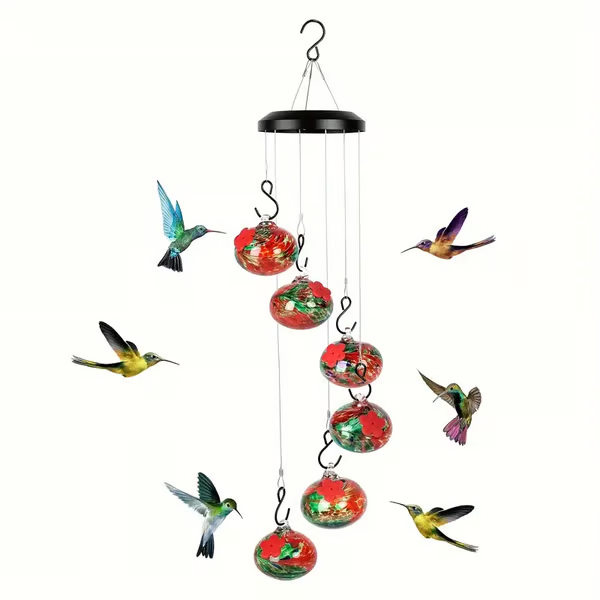 🎉Last Day 49% OFF🎉Charming Wind Chimes Hummingbird feeders