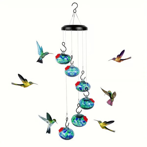 🎉Last Day 49% OFF🎉Charming Wind Chimes Hummingbird feeders