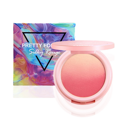 Sweet pink gradient blush