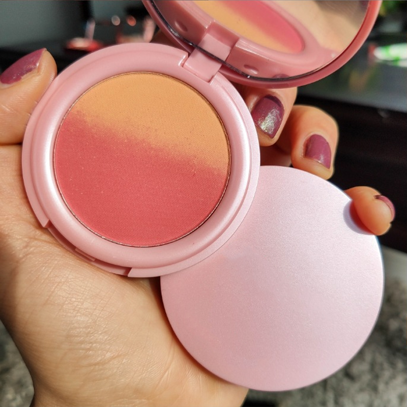 Sweet pink gradient blush