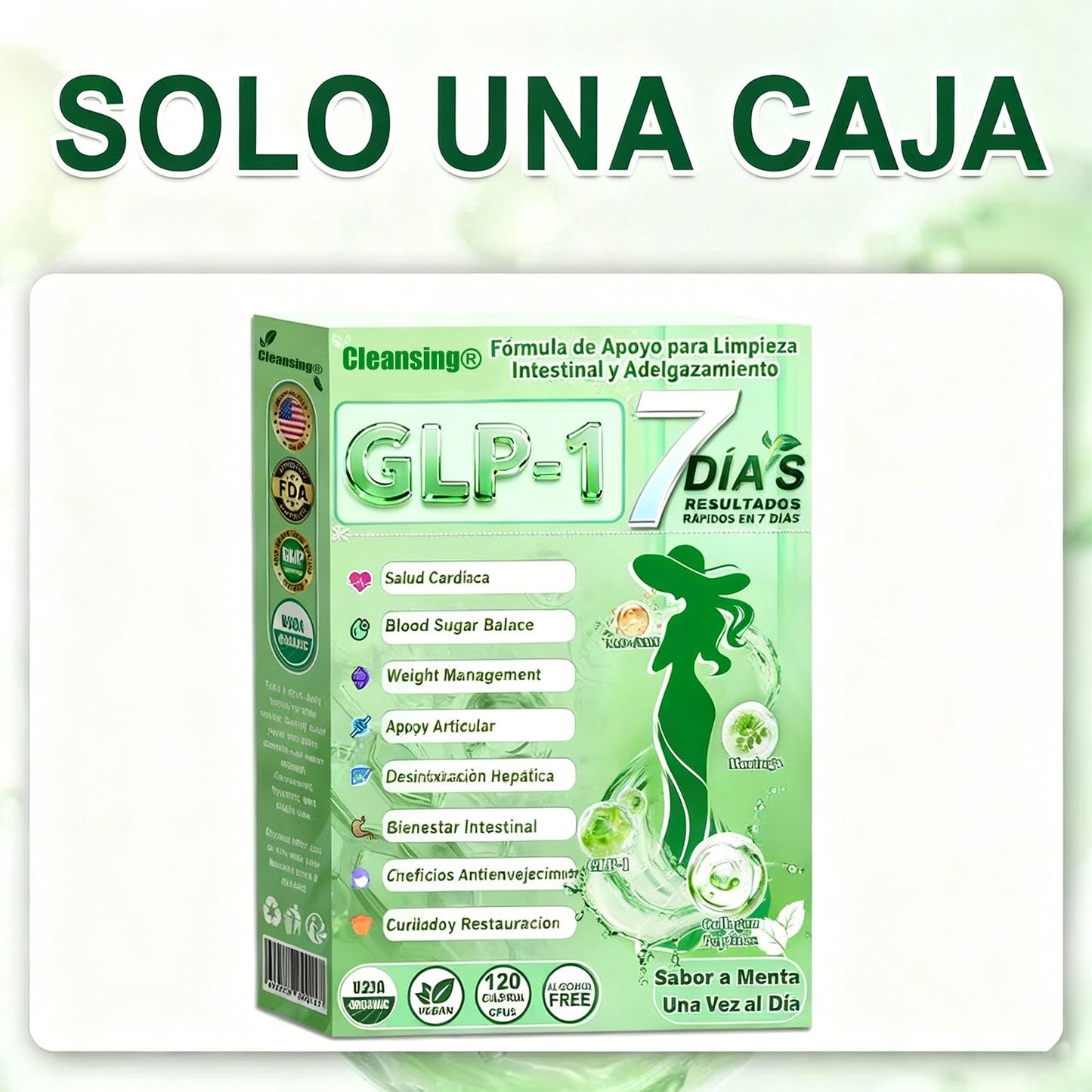 Cleansing® 𝑮𝑳𝑷-1 𝑮𝒖𝒕 𝑪𝒍𝒆𝒂𝒏𝒔𝒆 𝒂𝒏𝒅 𝑺𝒍𝒊𝒎 𝑺𝒖𝒑𝒑𝒐𝒓𝒕 𝑭𝒐𝒓𝒎𝒖𝒍𝒂 (𝐎𝐧𝐜𝐞 𝐚 𝐝𝐚𝐲, 𝐫𝐞𝐬𝐮𝐥𝐭𝐬 𝐢𝐧 𝟕 𝐝𝐚𝐲𝐬) 𝑾𝒊𝒕𝒉 10 𝑩𝒊𝒍𝒍𝒊𝒐𝒏 𝑪𝑭𝑼 𝑨𝒄𝒕𝒊𝒗𝒆 𝑷𝒓𝒐𝒃𝒊𝒐𝒕𝒊𝒄𝒔, 𝑺𝒖𝒑𝒑𝒐𝒓𝒕𝒔 𝒘𝒆𝒊𝒈𝒉𝒕 𝒎𝒂𝒏𝒂𝒈𝒆𝒎𝒆𝒏𝒕, 𝒉𝒆𝒂𝒓𝒕 𝒉𝒆𝒂𝒍𝒕𝒉, 𝒅𝒊𝒂𝒃𝒆𝒕𝒆𝒔, 𝒈𝒖𝒕 & 𝒘𝒐𝒎𝒆𝒏'𝒔 𝒉𝒆𝒂𝒍𝒕𝒉, 𝒇𝒊𝒓𝒎𝒊𝒏𝒈 𝒔𝒌𝒊𝒏,𝒘𝒉𝒊𝒍𝒆 𝒔𝒆𝒂𝒔𝒐𝒏𝒂𝒍 𝒊𝒎𝒎𝒖𝒏𝒆 𝒔𝒖𝒑𝒑𝒐𝒓𝒕