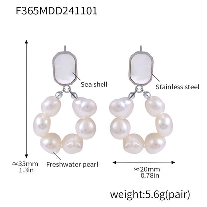 Freshwater Pearl Earrings