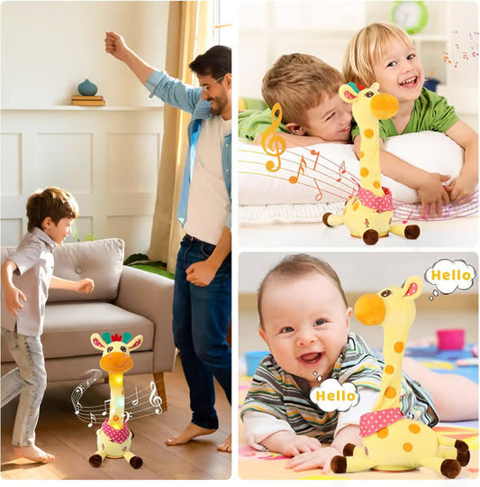 Limited-time 49% off🎉 Best-Selling Musical Giraffe Toy – Sings, Dances & Repeats What You Say! 🦒🎵🗣️