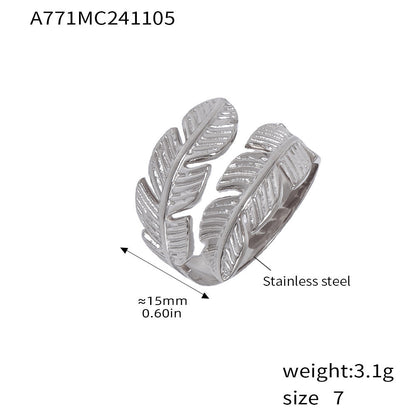 Fashion textured ring