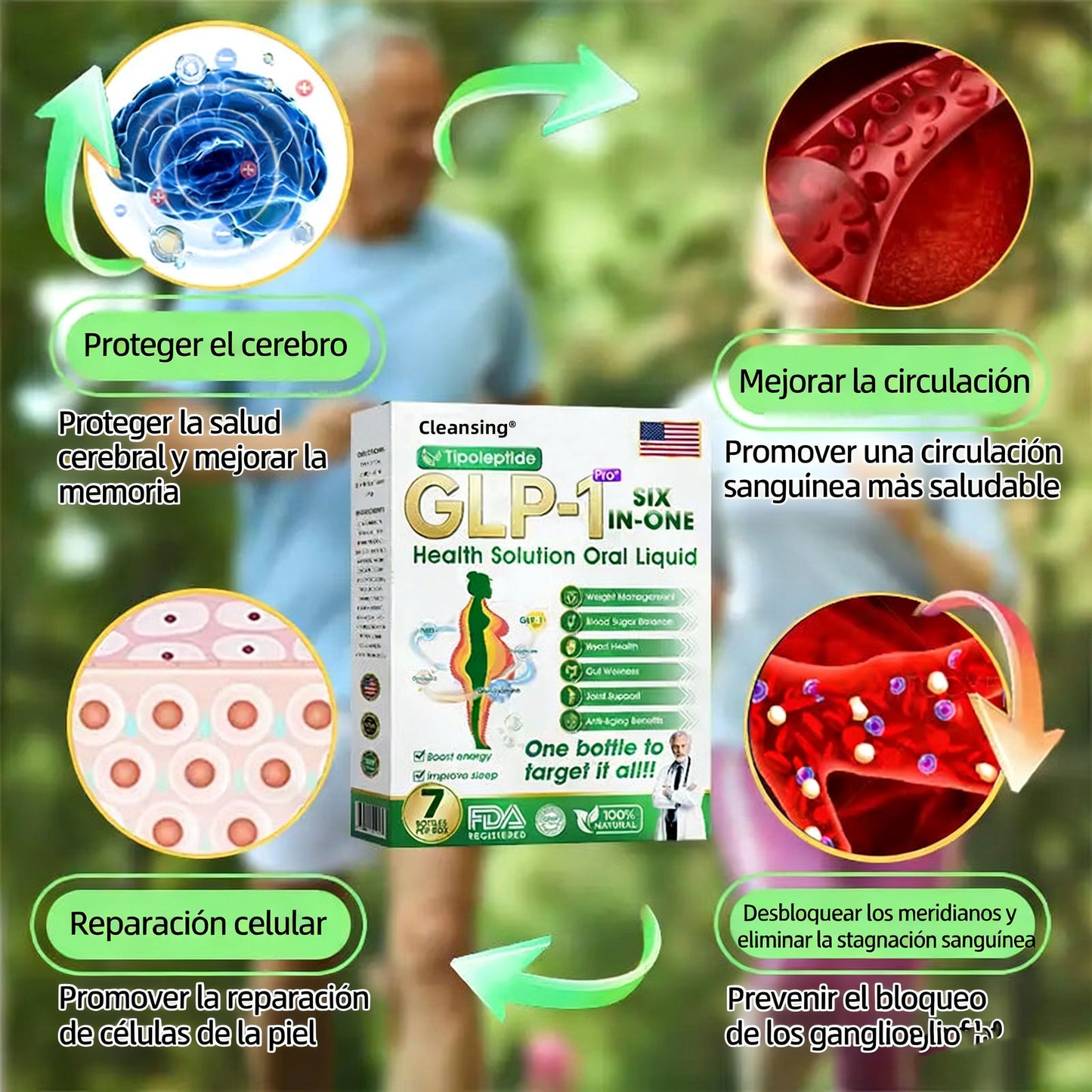 | 🎄Último día – 80% de descuento | 🇺🇲🏥 Cleansing® Líquido de salud seis en uno 💧 Diario ✅ Peso ⚖️, Corazón ❤️, Metabolismo 🔄, Sueño 💤, Digestión 🌿, Articulaciones 🤸 y Vitalidad 🌟 – ¡Resultados notables en 7 días! ✅