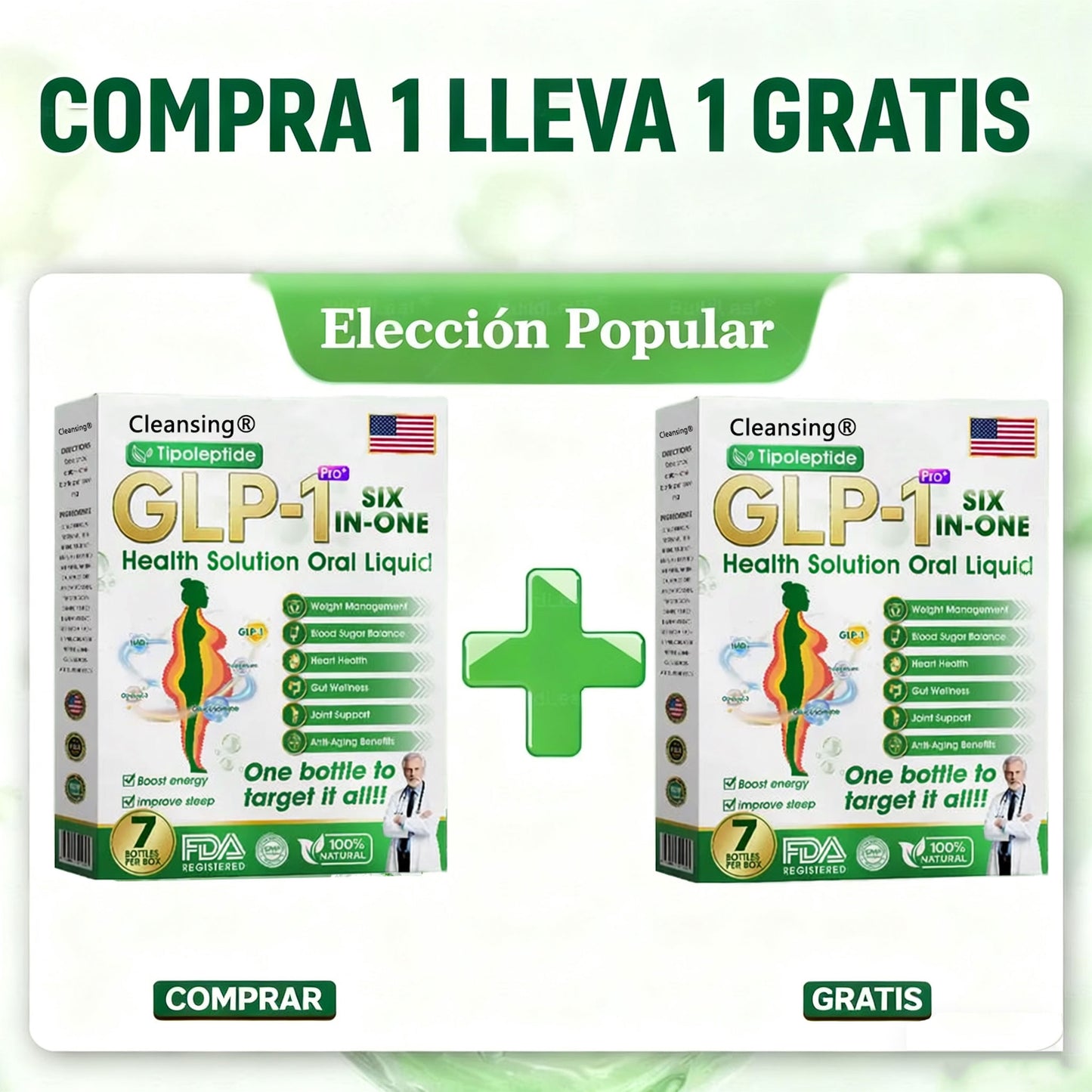| 🎄Último día – 80% de descuento | 🇺🇲🏥 Cleansing® Líquido de salud seis en uno 💧 Diario ✅ Peso ⚖️, Corazón ❤️, Metabolismo 🔄, Sueño 💤, Digestión 🌿, Articulaciones 🤸 y Vitalidad 🌟 – ¡Resultados notables en 7 días! ✅