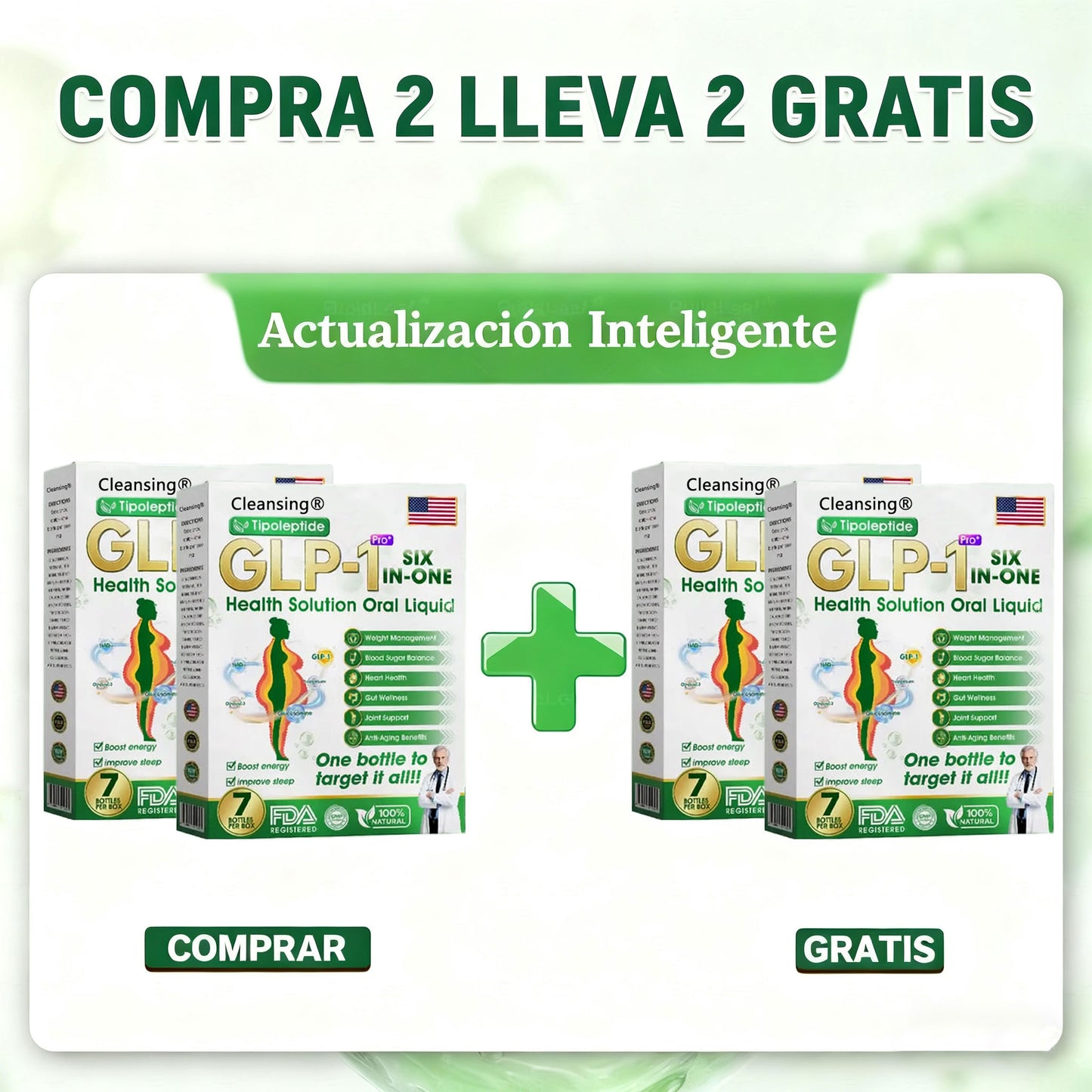 | 🎄Último día – 80% de descuento | 🇺🇲🏥 Cleansing® Líquido de salud seis en uno 💧 Diario ✅ Peso ⚖️, Corazón ❤️, Metabolismo 🔄, Sueño 💤, Digestión 🌿, Articulaciones 🤸 y Vitalidad 🌟 – ¡Resultados notables en 7 días! ✅