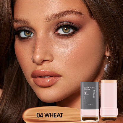 Clear Cover Foundation Stick in 5 Colors with Brush