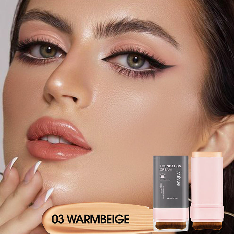 Clear Cover Foundation Stick in 5 Colors with Brush