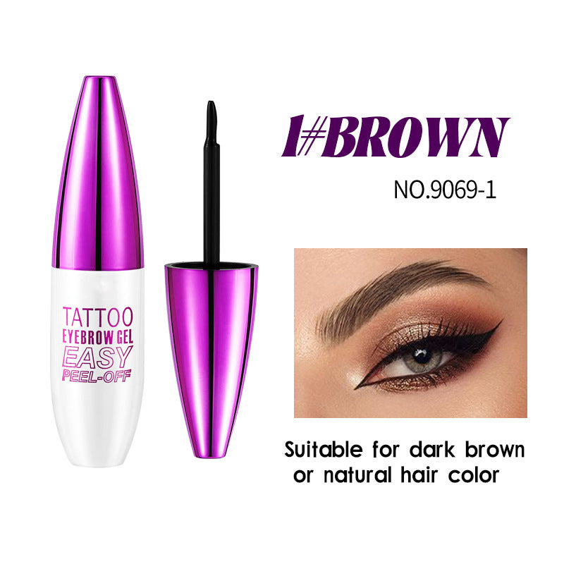 Waterproof and sweat-proof eyebrow tint