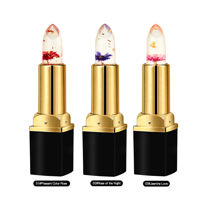 Crystal Gold Foil Color-Changing Petal Lipstick