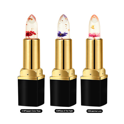Crystal Gold Foil Color-Changing Petal Lipstick
